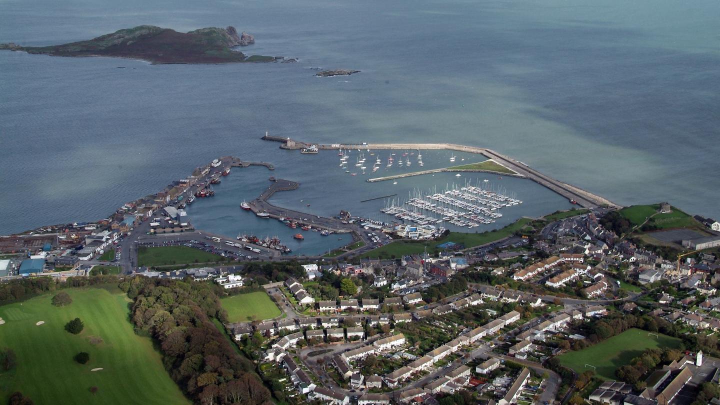 Howth aerial shot
