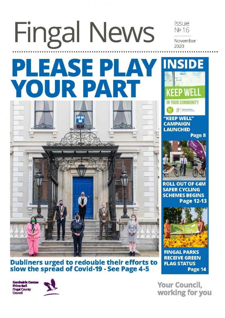 Fingal News Issue 16 Front Page