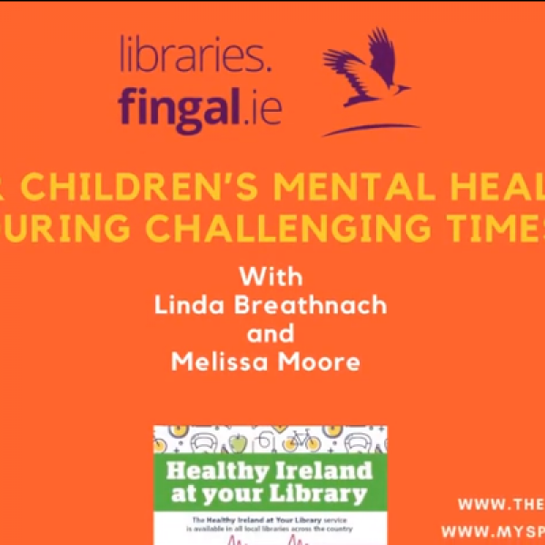 Library's Self Care and Children's Mental Health Poster