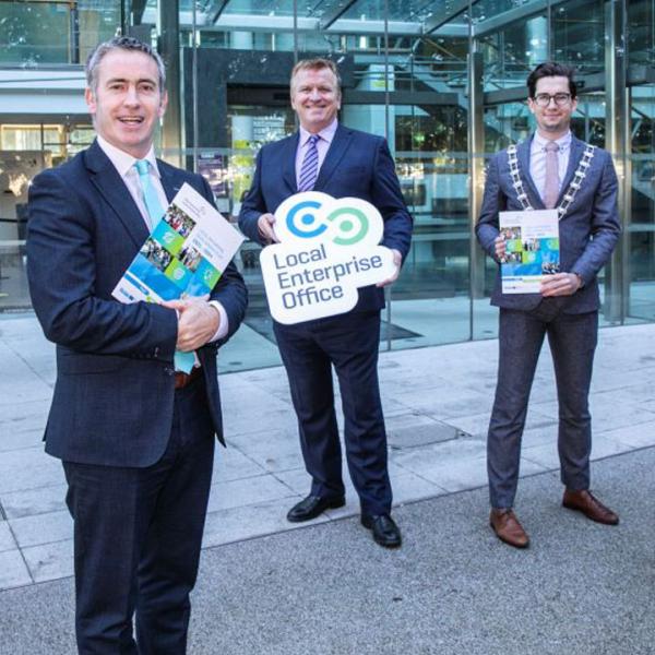 Minister Damien English visits Fingal Local Enterprise Office