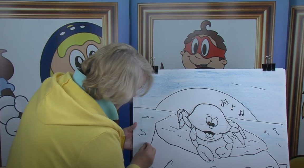 Drawing a Crab