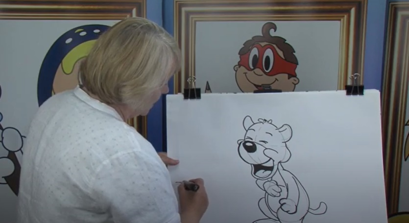 Drawing a Hyena